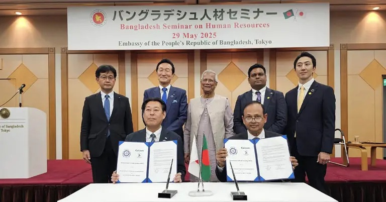 বাংলাদেশ থেকে এক লাখ শ্রমিক নেবে জাপান