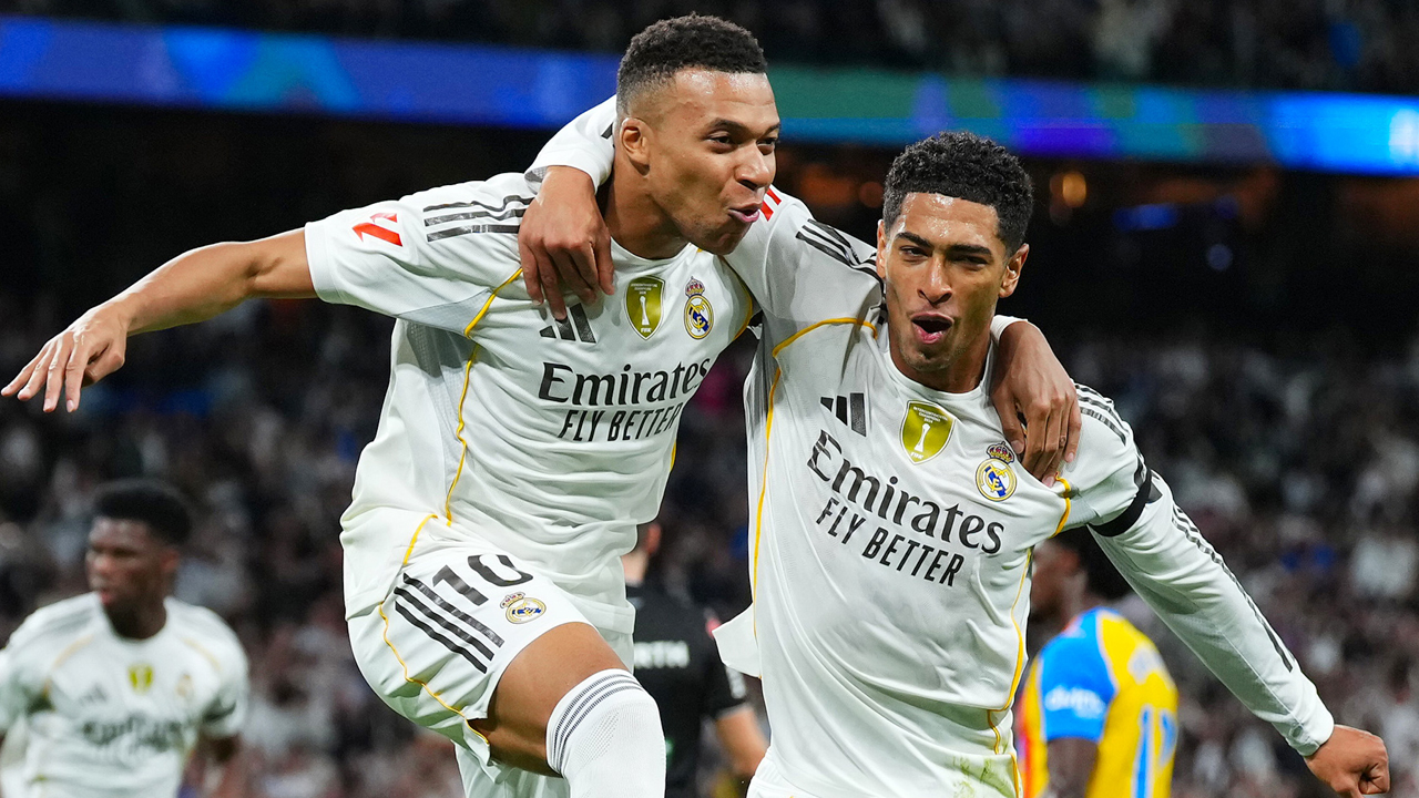 এমবাপের জোড়া গোলে  জয় পেলো রিয়াল