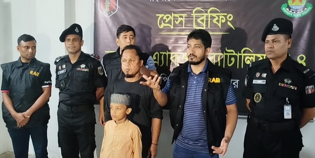 জামালপুরে অপহৃত শিশু উদ্ধার, গ্রেফতার দুই