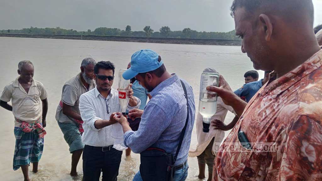 রাজশাহীর পদ্মা পাড়ে মিথেন গ্যাসের অস্তিত্ব