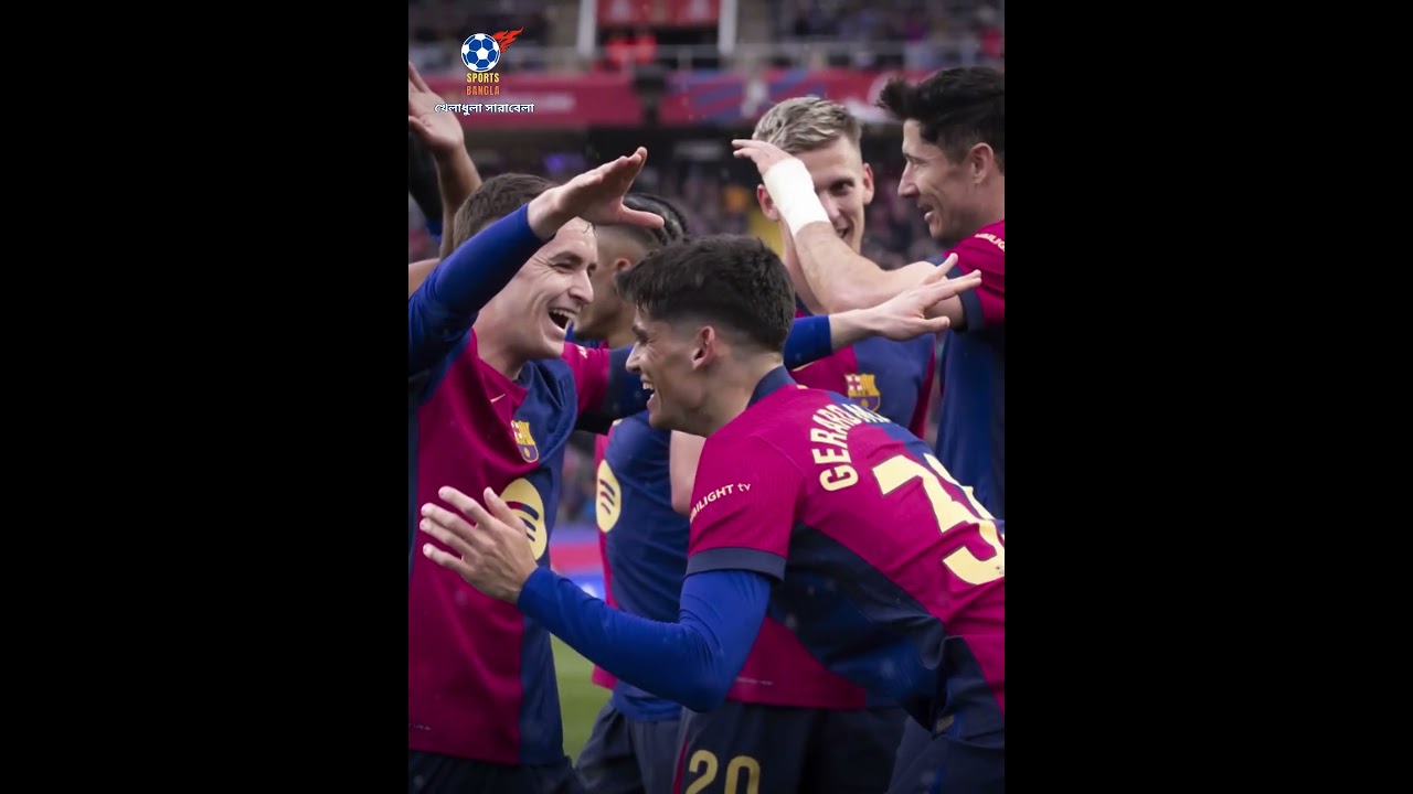 রিয়ালকে হটিয়ে শীর্ষে বার্সেলোনা