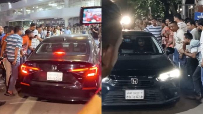 বিমানবন্দরে তোপের মুখে ক্রিকেটাররা