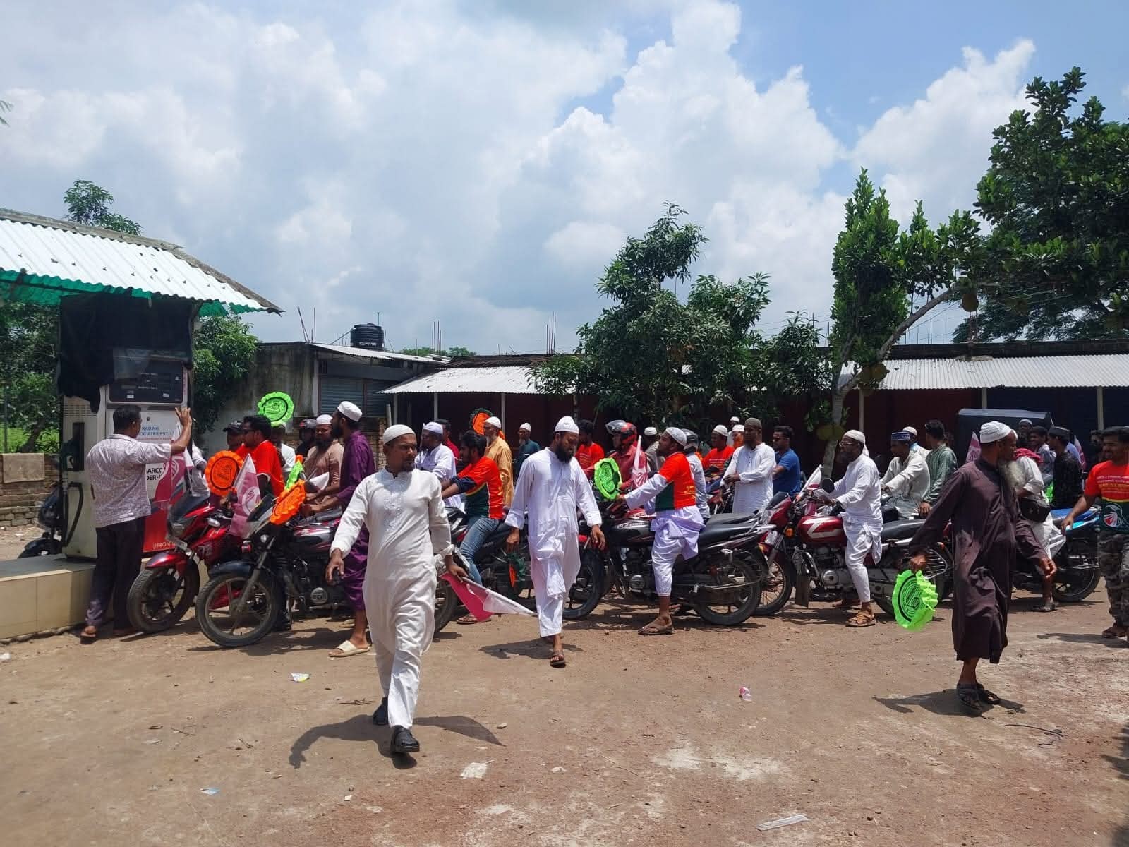 ফরিদপুর ২ আসনে ‌ইসলামী আন্দোলনের মোটরসাইকেল শোভাযাত্রা