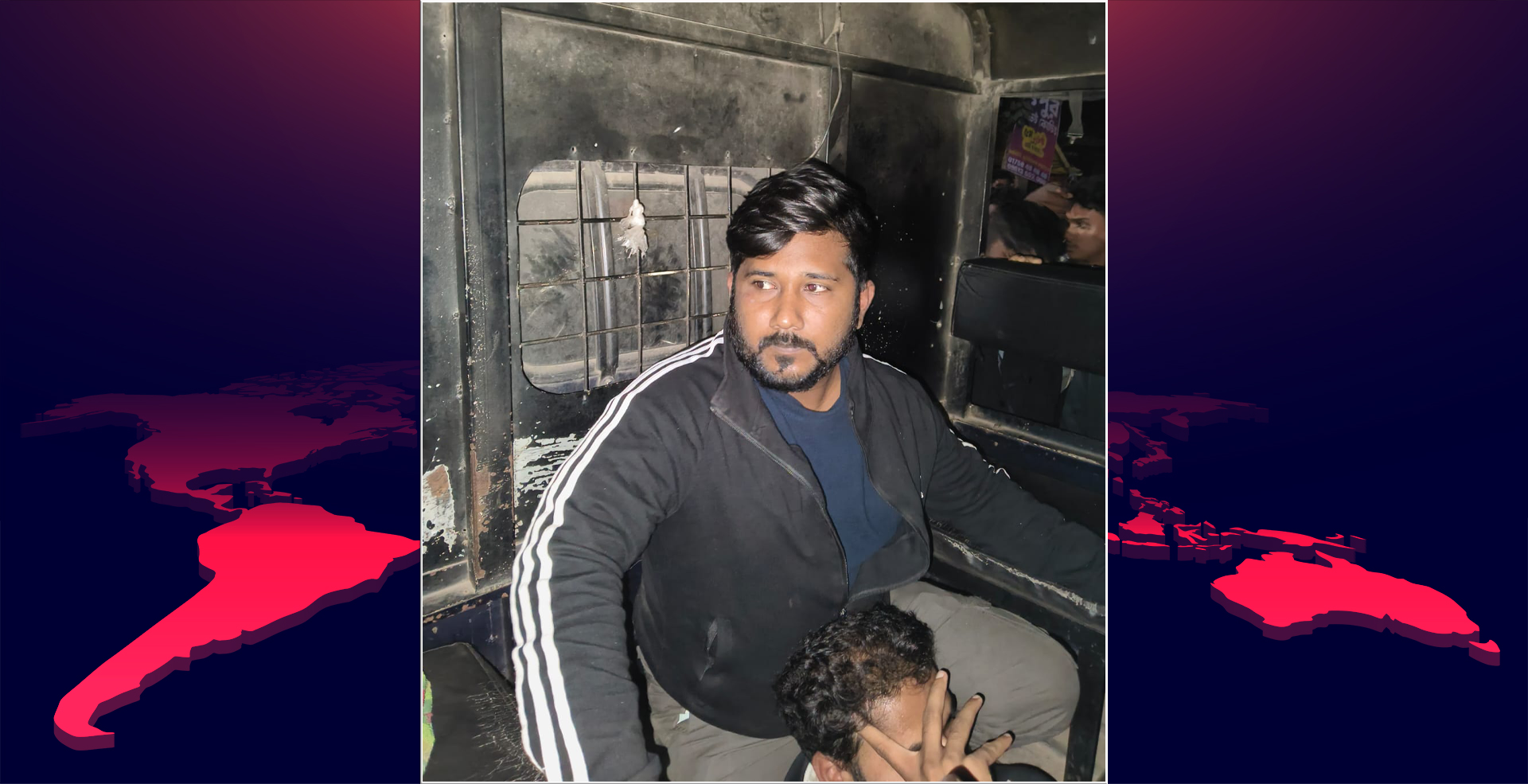 রংপুরে বিশ্ববিদ্যালয় এলাকা থেকে অস্ত্রসহ দুই এনসিপি নেতা আটক