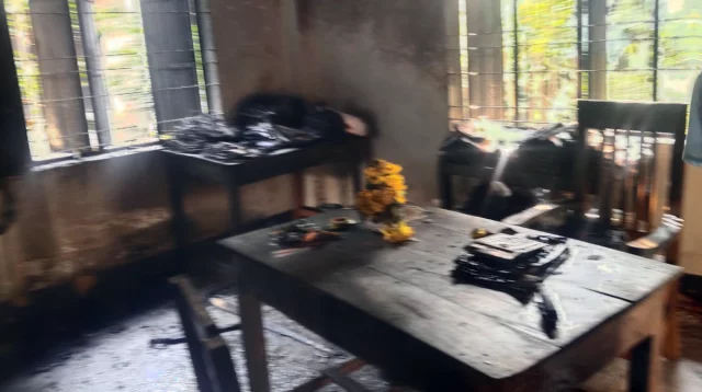 ব্রাহ্মণবাড়িয়ায় গ্রামীণ ব্যাংকে অগ্নিকাণ্ড