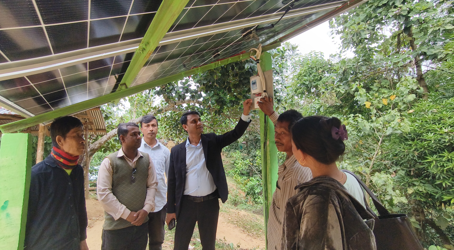 মহালছড়িতে সোলার টিউবওয়েল উদ্বোধন, নিরাপদ পানি পেল শতাধিক পরিবার