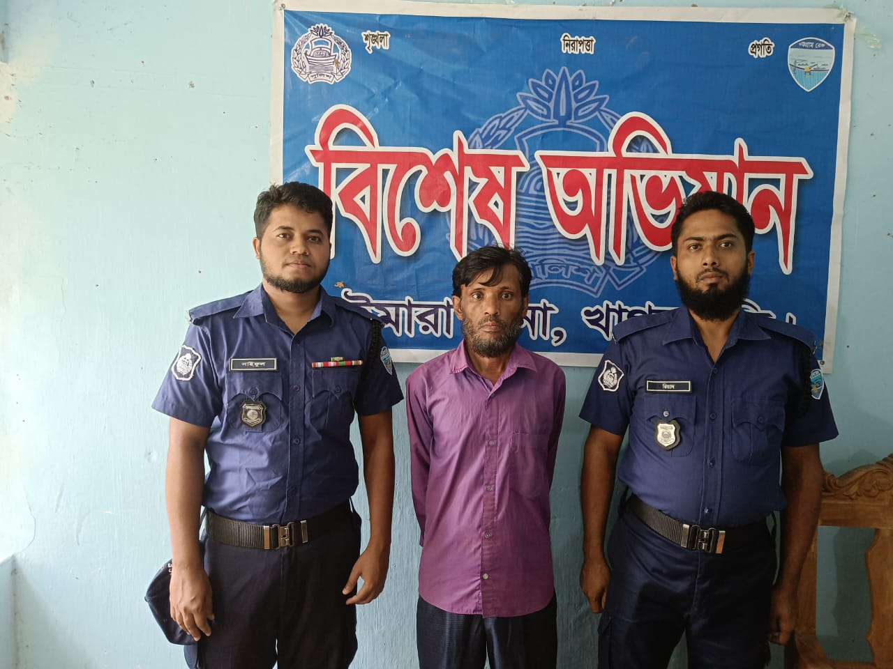 গুইমারায় নাশকতার প্রস্তুতির সময় যুবলীগ নেতা আটক