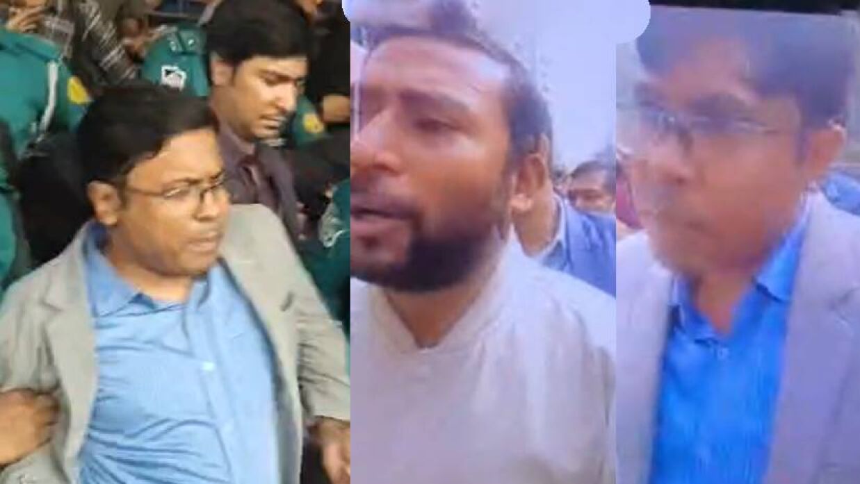 ট্রাফিকের দায়িত্বে থাকা শিক্ষার্থীকে দুর্যোগ ব্যবস্থাপনা অধিদপ্তরে নিয়ে মারধর