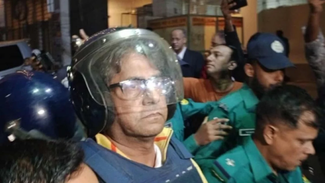 ৫ দিনের রিমান্ড শেষে কারাগারে সাংবাদিক আনিস আলমগীর