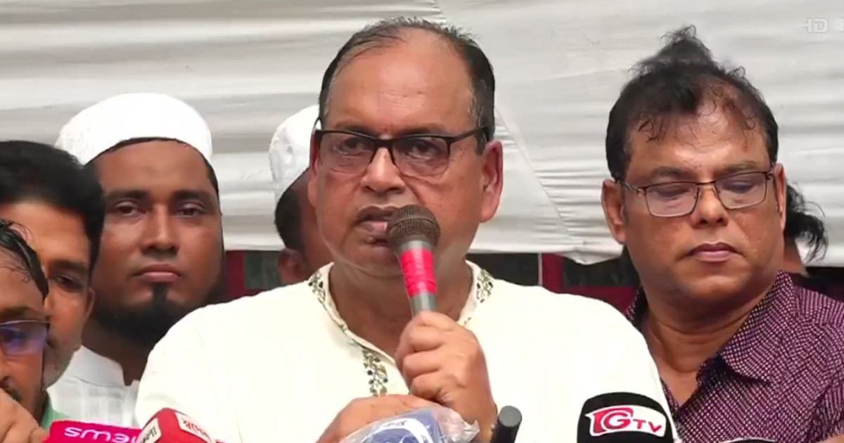 গণতন্ত্রে উত্তোরণের জন্য সুষ্ঠু নির্বাচন দরকারঃ শামসুজ্জামান দুদু