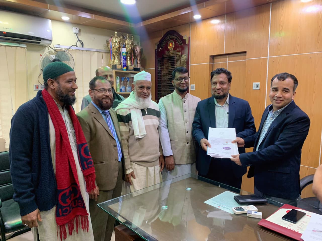 মৌলভীবাজার-৪ আসনে জামায়াত প্রার্থীর মনোনয়নপত্র উত্তোলন