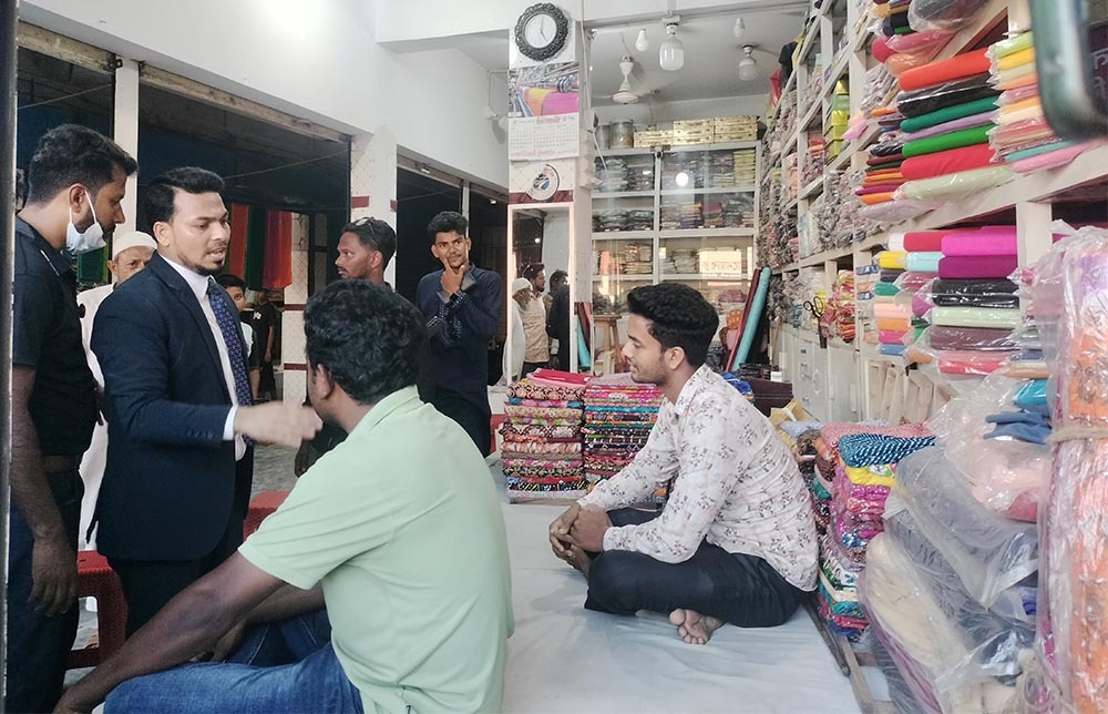 লালমনিরহাট -১ আসনের স্বতন্ত্র প্রার্থীর মোটরসাইকেল শোভাযাত্রা