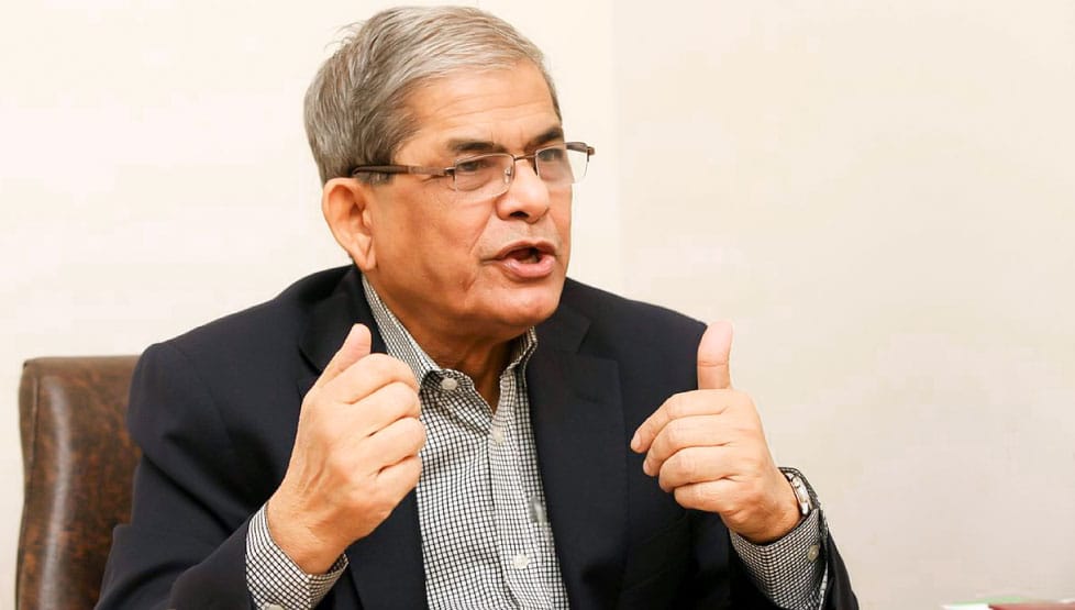 প্রথম কাজ খুনি হাসিনার বিচার ,দ্বিতীয় কাজ শহীদ পরিবারের পুর্নবাসন: মির্জা ফখরুল