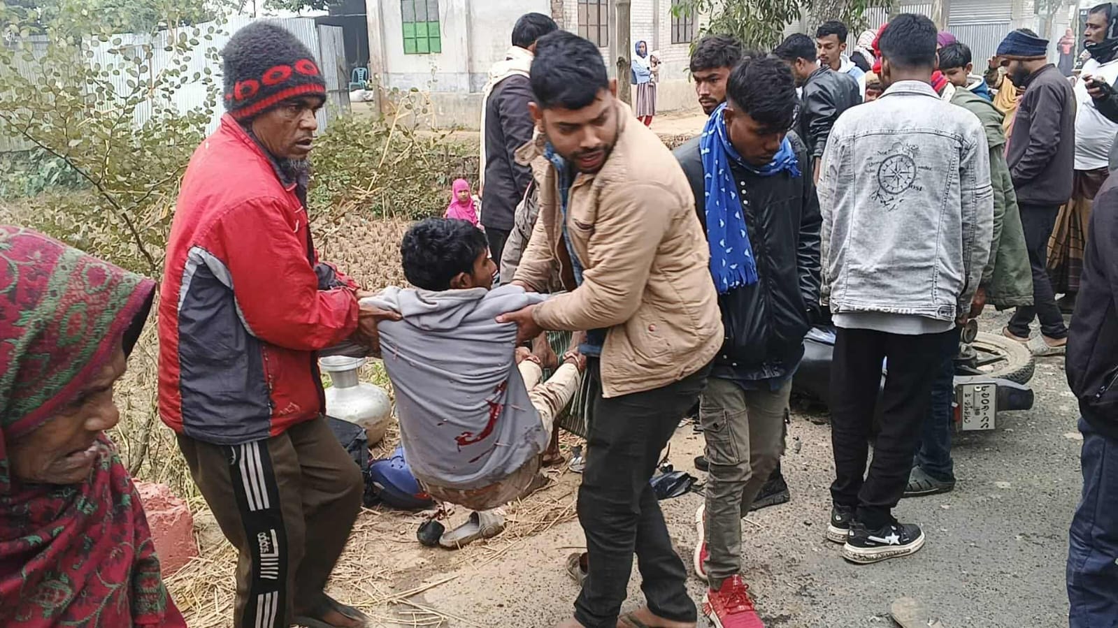 শেরপুরে মুখোমুখি সংঘর্ষে মোটরসাইকেল আরোহী নিহত, আহত ৩