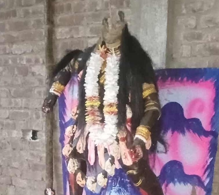মানিকগঞ্জে কালী মন্দিরে প্রতিমা ভাঙচুর