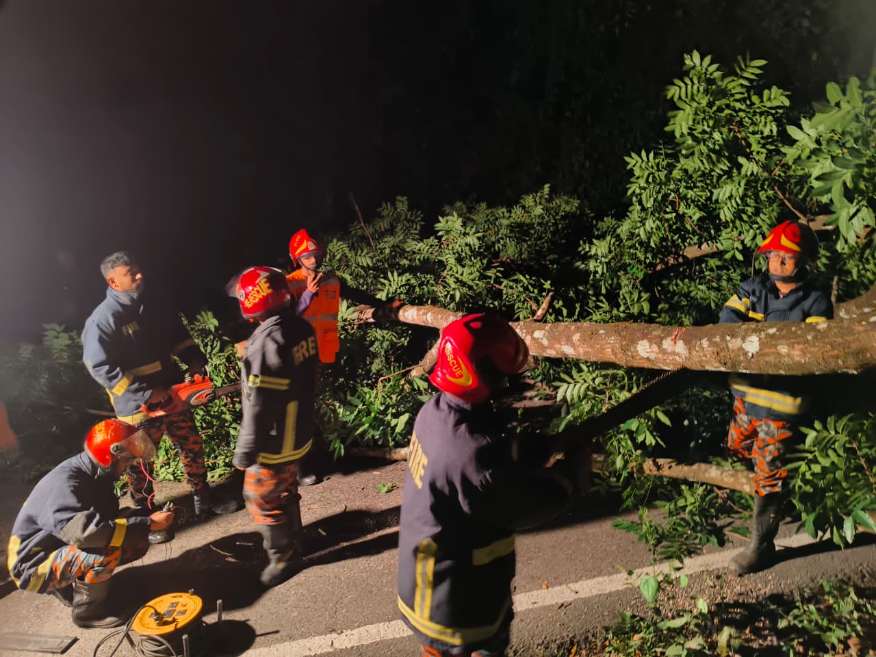 তৎপরতা সত্ত্বেও খাগড়াছড়িতে সড়কে গাছ ফেলে অবরোধ
