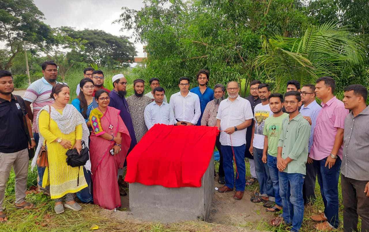 ববিতে ‘জুলাই-৩৬’ স্মৃতিফলক নির্মাণ কাজের উদ্বোধন