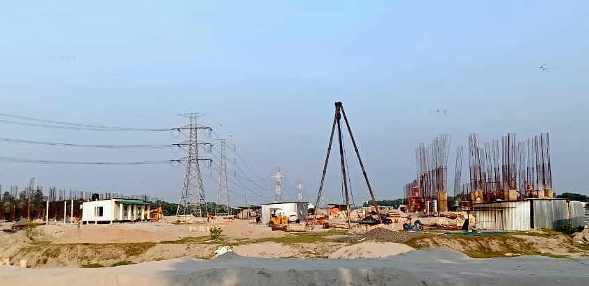 কালীগঞ্জে নির্মিত হচ্ছে অত্যাধুনিক ইনডোর পাওয়ার গ্রিড প্রকল্প