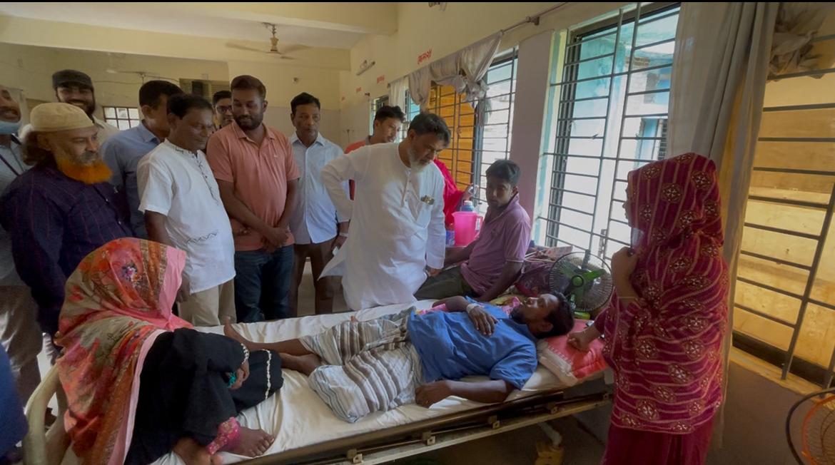 রংপুরের হারাগাছ হাসপাতাল আধুনিক করার প্রতিশ্রুতি বিএনপি নেতার