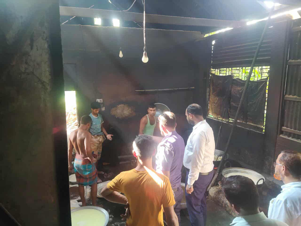 কিশোরগঞ্জে খাদ্যে ভেজালবিরোধী অভিযানে ভ্রাম্যমাণ আদালতের জরিমানা