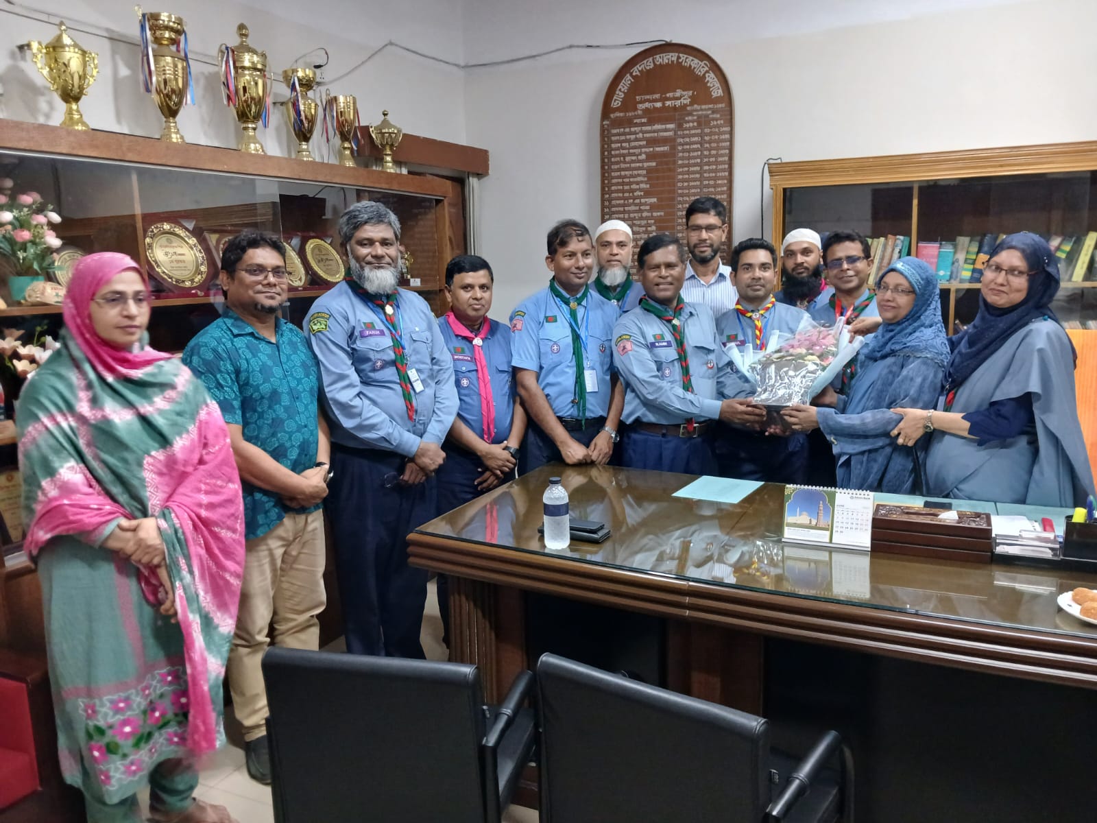 গাজীপুর জেলা রোভার স্কাউটসের একাদশ ত্রৈ -বার্ষিক কাউন্সিল সভা নির্বাচিত