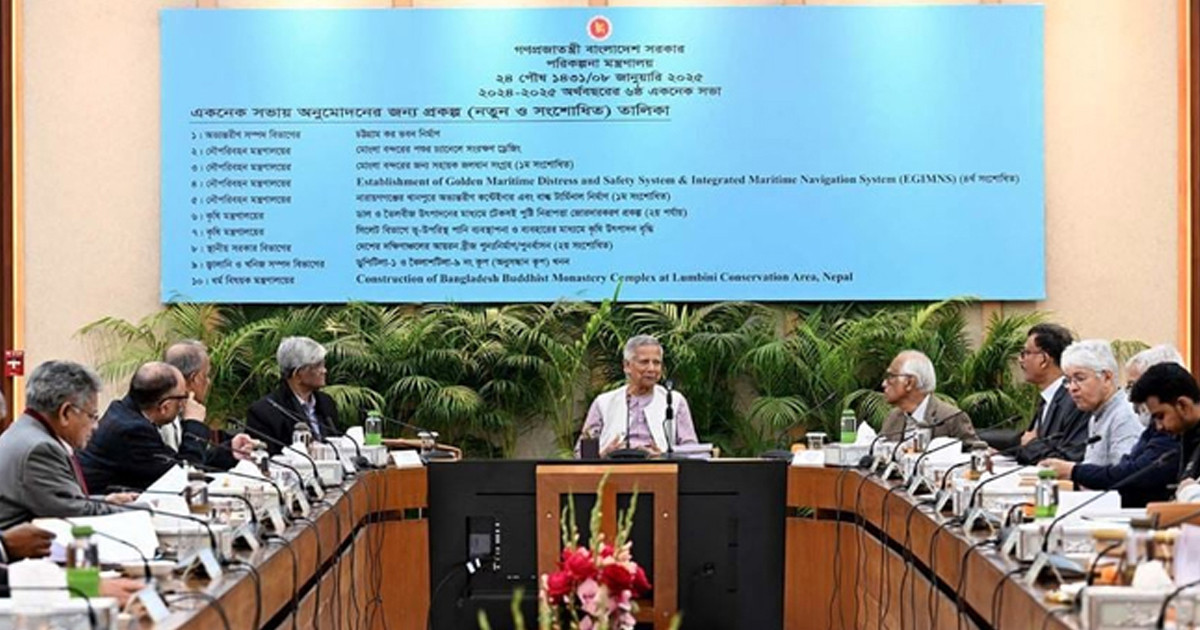 একনেকে ৮ হাজার ৩৩৩ কোটি টাকার ১৩ প্রকল্প অনুমোদন