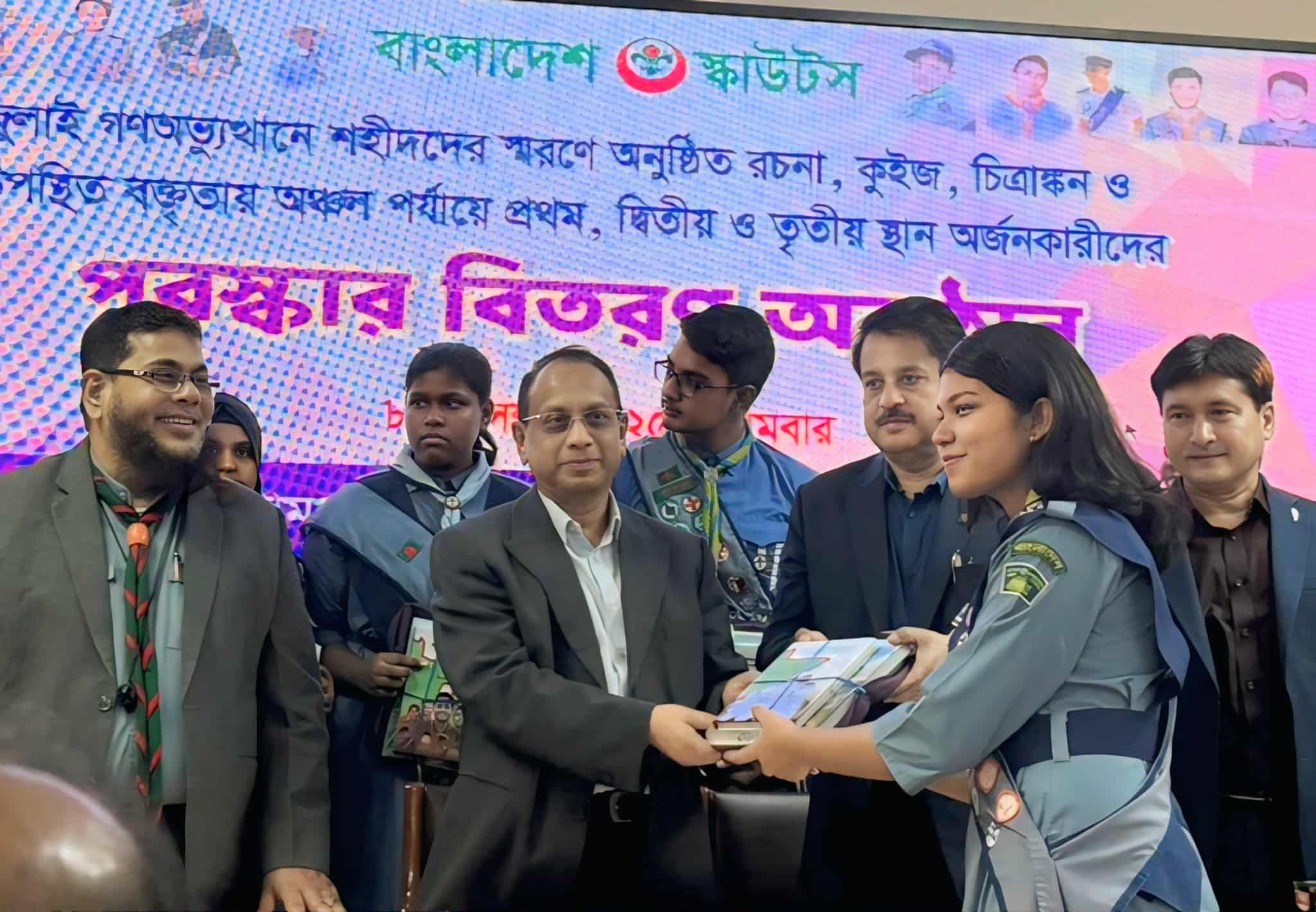 সৈয়দপুরে স্কাউটে অভূতপূর্ব সাফল্য