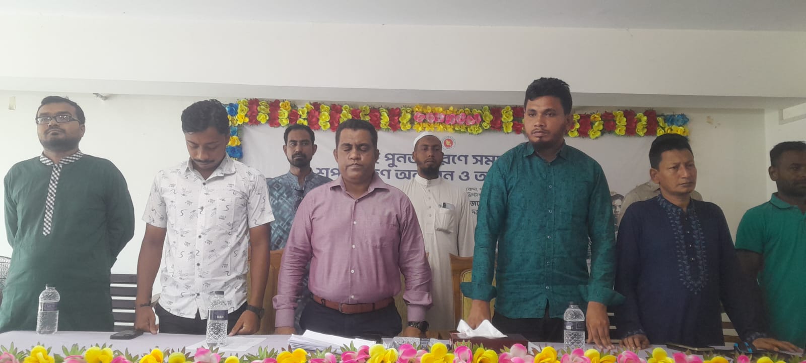 পঞ্চগড়ে জুলাই পুনর্জাগরণে সমাজ গঠনে শপথ গ্রহণ ও আলোচনা।