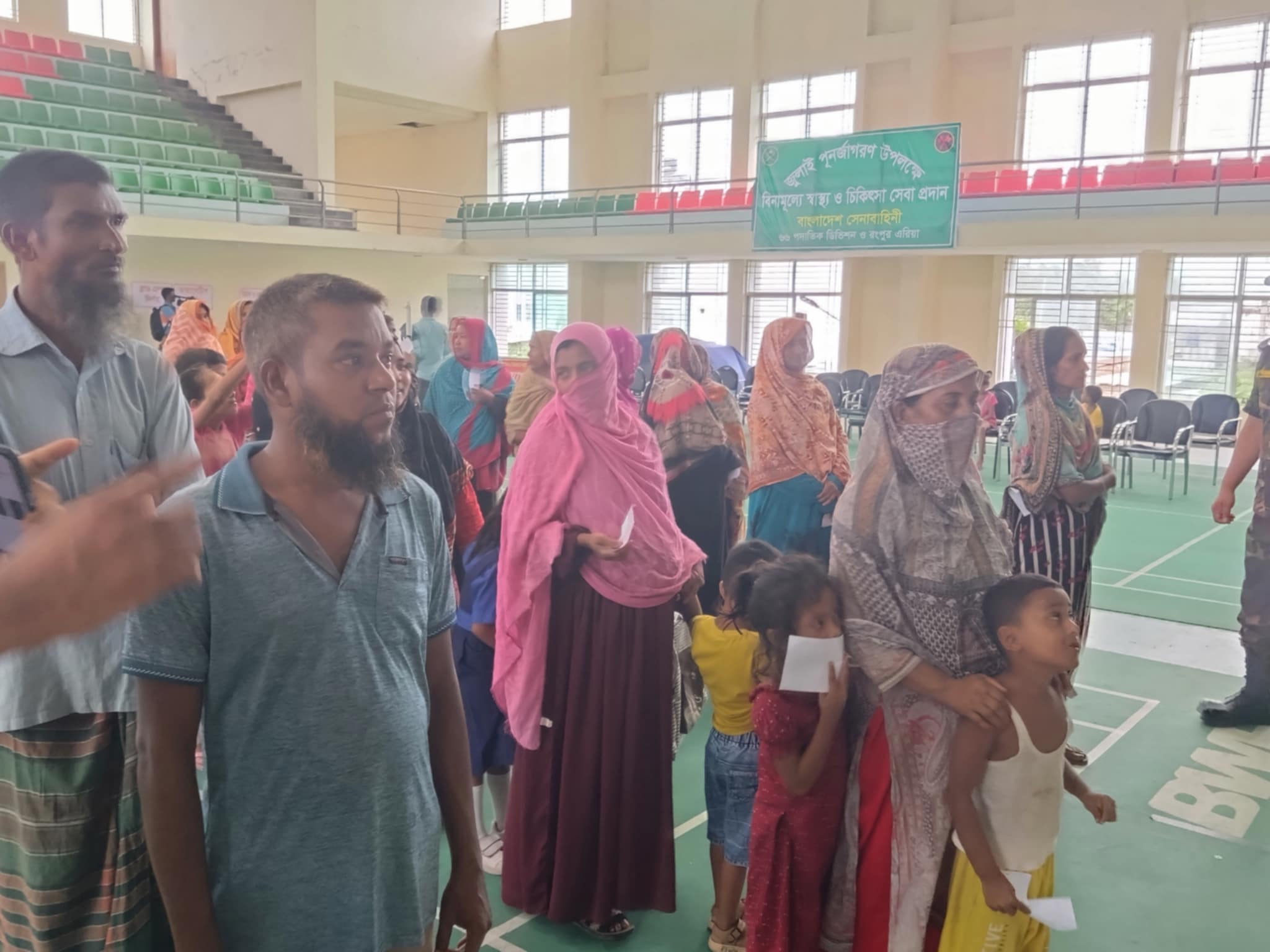 জুলাই পুনর্জাগরণ উপলক্ষ্যে চিকিৎসাসেবা পেলেন সহস্রাধিক মানুষ