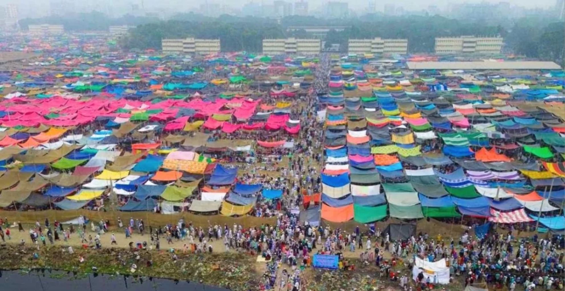 টঙ্গীতে পাঁচ দিনের জোড় ইজতেমা শুরু, ২মুসল্লীর মৃত্যু