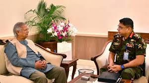প্রধান উপদেষ্টার সঙ্গে সেনাপ্রধানের সাক্ষাৎ,গুজবে মনোযোগ না দেওয়ার আহ্বান