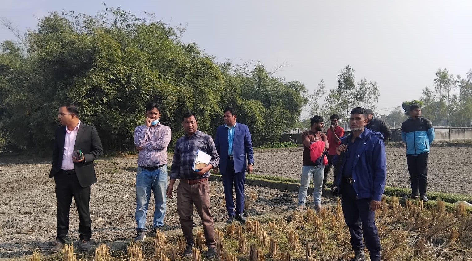 নীলফামারীতে ইটভাটায় কৃষি জমির মাটি ব্যবহার