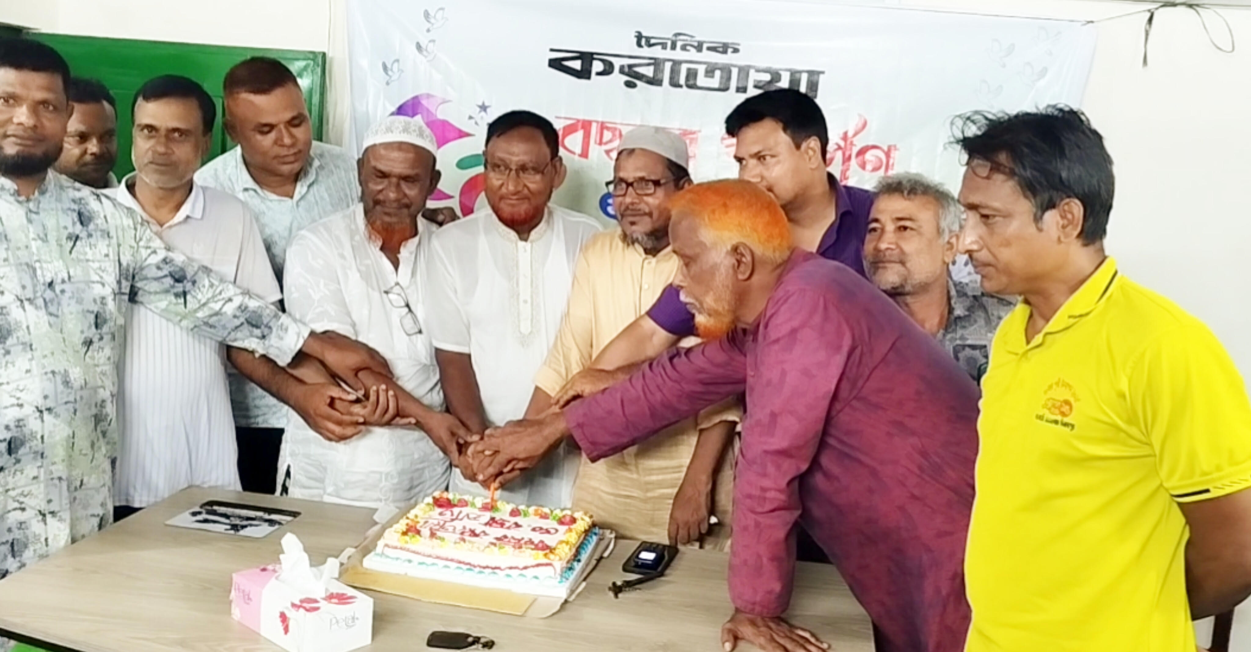 কিশোরগঞ্জে দৈনিক করতোয়ার ৫০ বছরপূর্তি উদযাপন