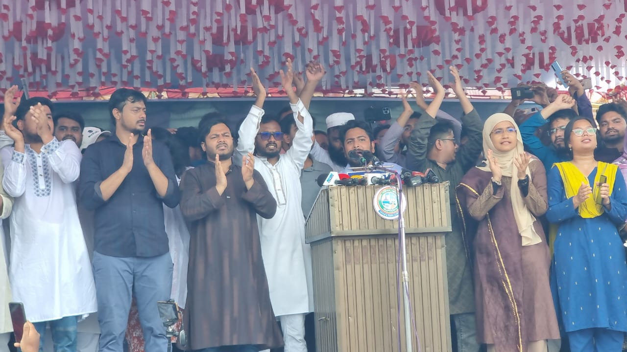 জুলাই সনদের মাধ্যমে ৫ আগস্ট সর্বদলীয় ভাবে উদ্‌যাপন করা হবে- নাহিদ ইসলাম