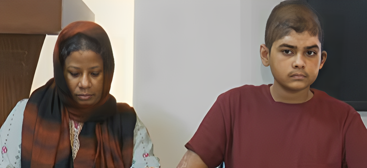 ৩৪ টি সার্জারীর পর ১২২ দিনের লড়াই শেষে বাড়ি ফিরল আরিয়ান