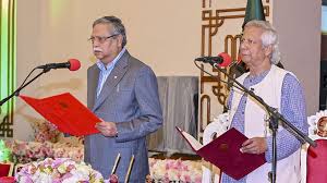 আজ অন্তর্বর্তীকালীন সরকারের এক বছর পূর্ণ হলো