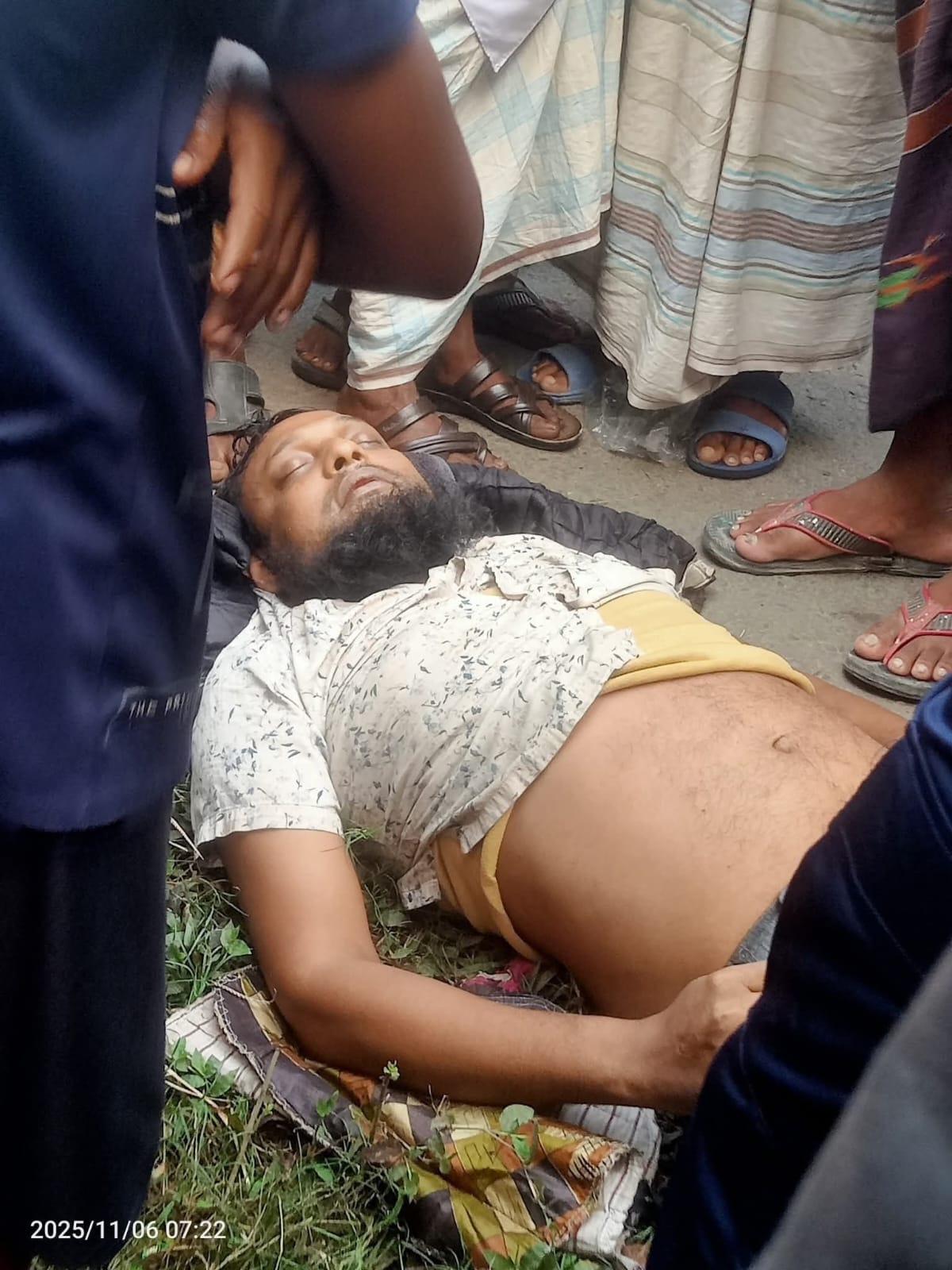 পাটকেলঘাটায় মোটরসাইকেল চালকের লাশ উদ্ধার