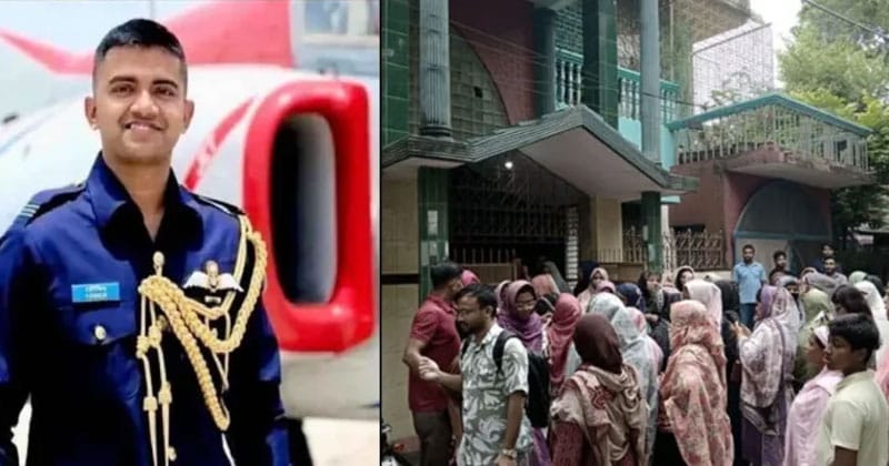 অশ্রুসিক্ত নয়নে রাজশাহীতে চিরনিদ্রায় শায়িত পাইলট তৌকির