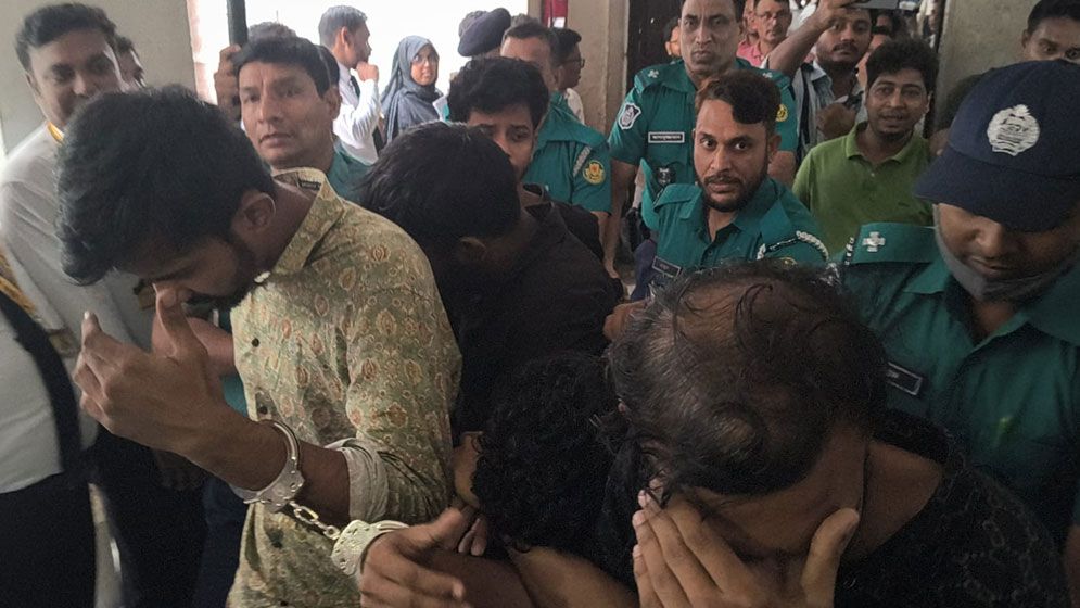 বৈষম্যবিরোধী নেতা রিয়াদসহ চারজন ৭ দিনের রিমান্ডে