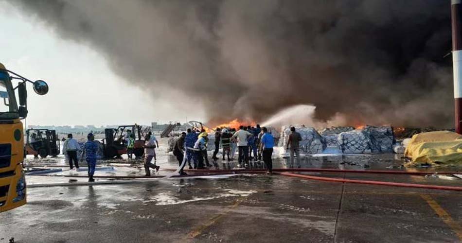 কার্গো ভিলেজে  আগুনে ১২ হাজার কোটি টাকার ক্ষতি: ইএবি