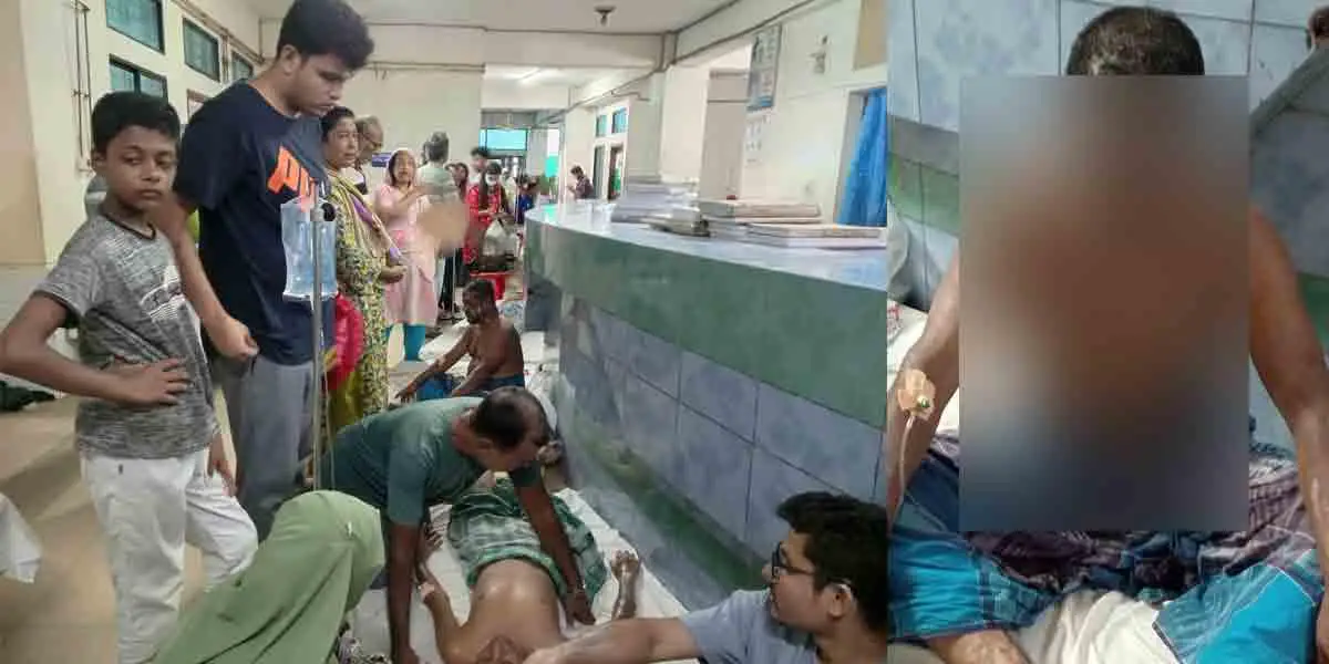 দিনাজপুরে সিলিন্ডার বিস্ফোরণে দগ্ধ ৮