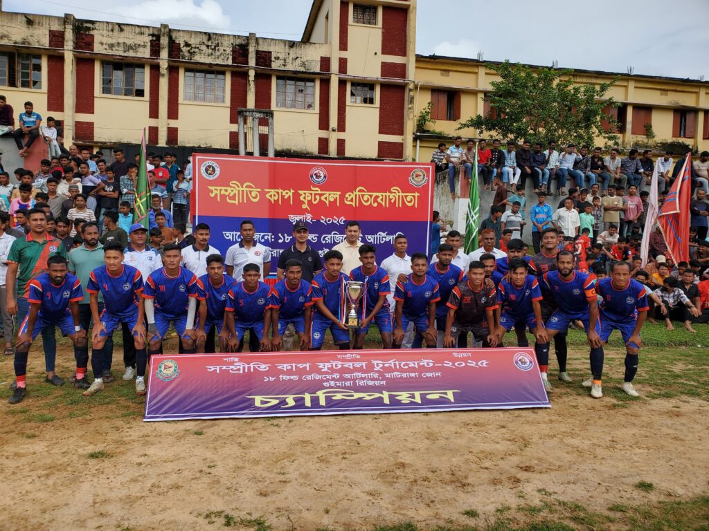 সুস্বাস্থ্য ও সুন্দর মানসিক বিকাশে খেলাধুলার বিকল্প নেই: লে. কর্ণেল ইব্রাহিম