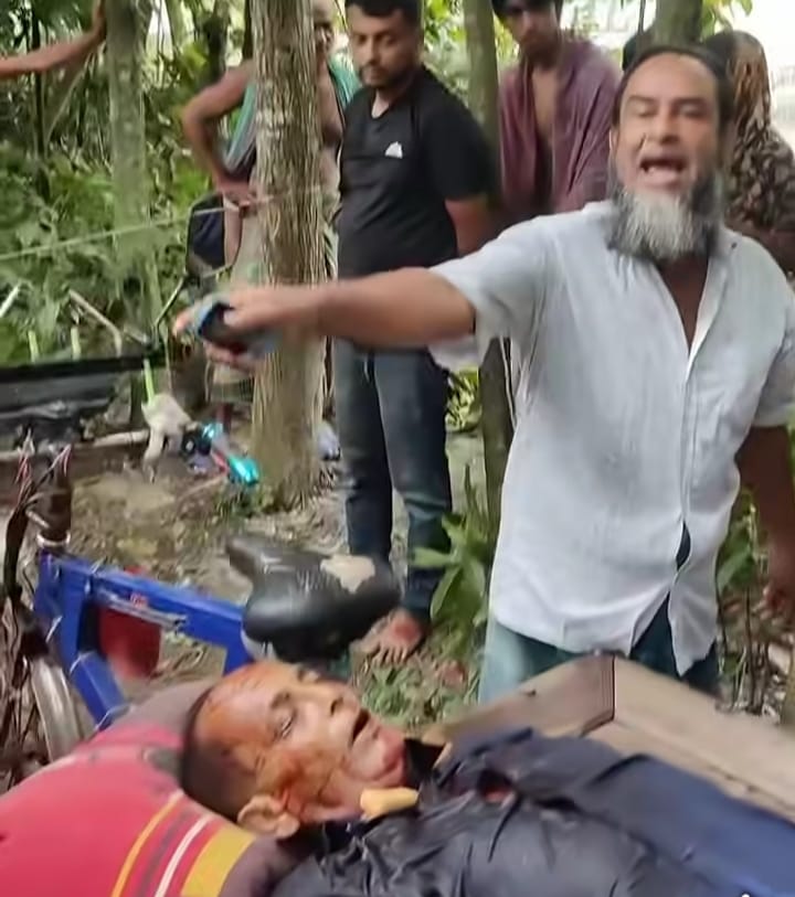 মাদকাসক্ত ছেলের ছুরিকাঘাতে বাবা খুন