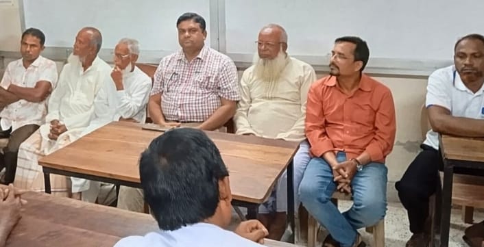 নীলফামারীতে ধানের শীষের পক্ষে ভোট চেয়ে উঠান বৈঠক