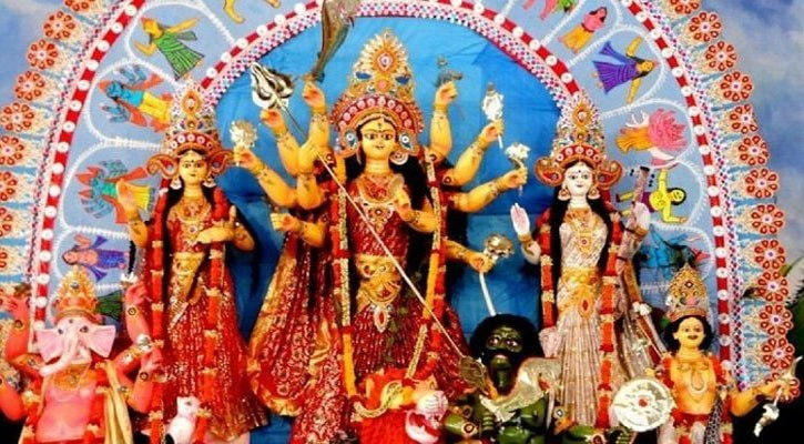 আজ মহানবমী, দেবীর বিদায়ঘণ্টা শুরু