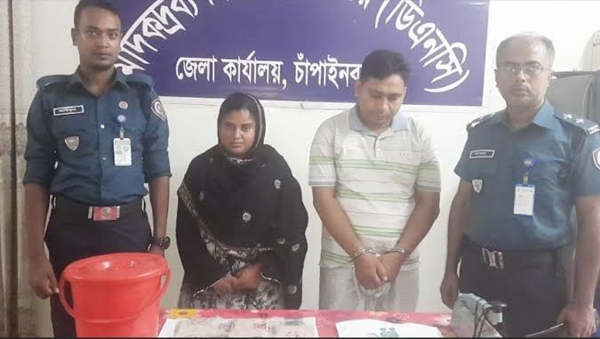 চাঁপাইনবাবগঞ্জে মাদক সাম্রাজ্যের মুকুটহীন সম্রাট জুয়েল মেম্বারসহ দুজনের যাবজ্জীবন