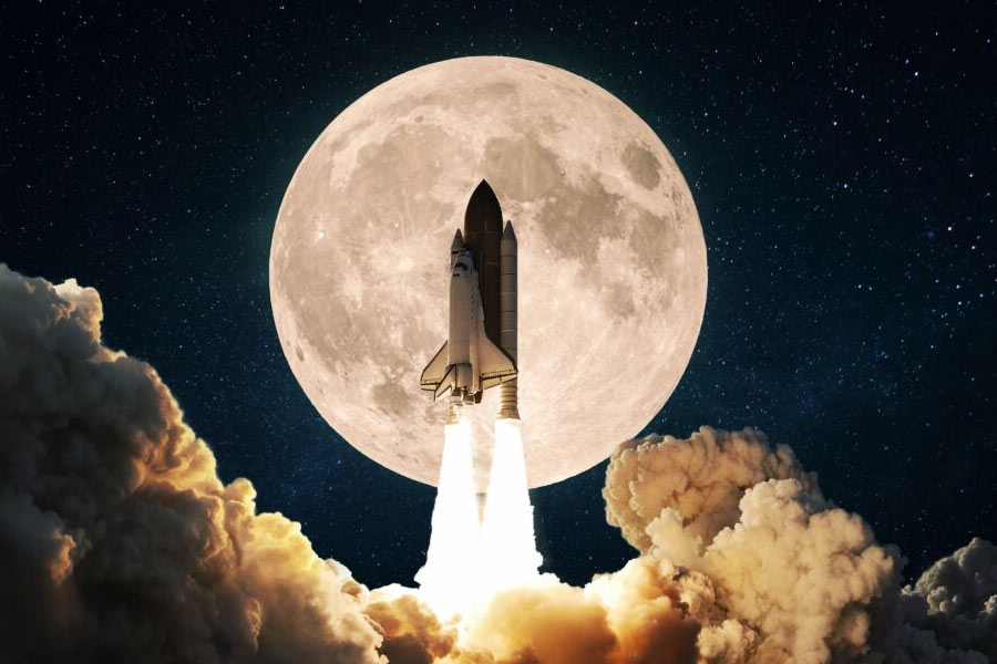 চাঁদের ধূলিকণা দিয়ে রকেট চালানোর পরিকল্পনা!