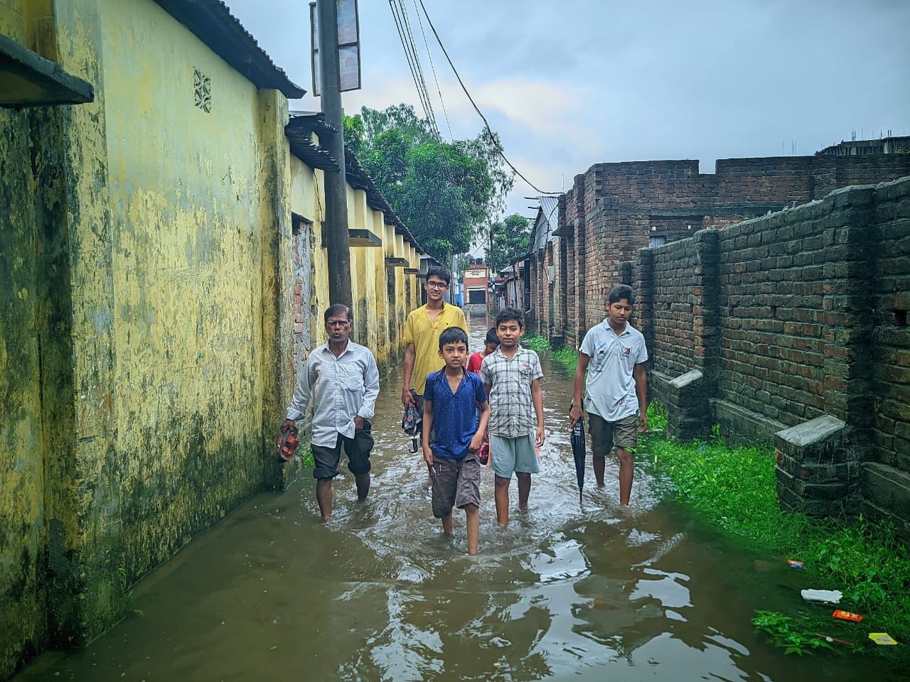 ১শ' ৪১ মিলি মিটার বৃষ্টিতে রংপুরে জলজট