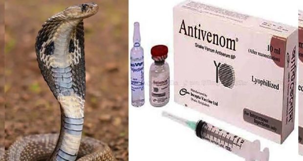 সাপের বিষের অ্যান্টিভেনম সব উপজেলায় পাঠানো হবে