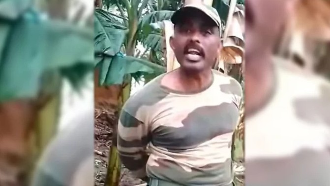 চাঁপাইনবাবগঞ্জে অনুপ্রবেশের অভিযোগে বিএসএফ সদস্য আটক